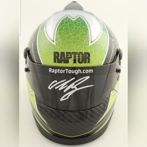 William Byron Signed Raptor NASCAR Mini Helmet Pristine COA